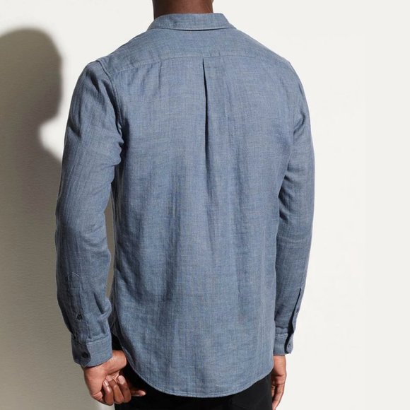 ✨HOST PICK✨ Vince Double Faced Long Sleeve Shirt NWOT - Picture 4 of 12